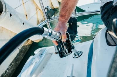 Is the gas used in boats different from that used in cars?